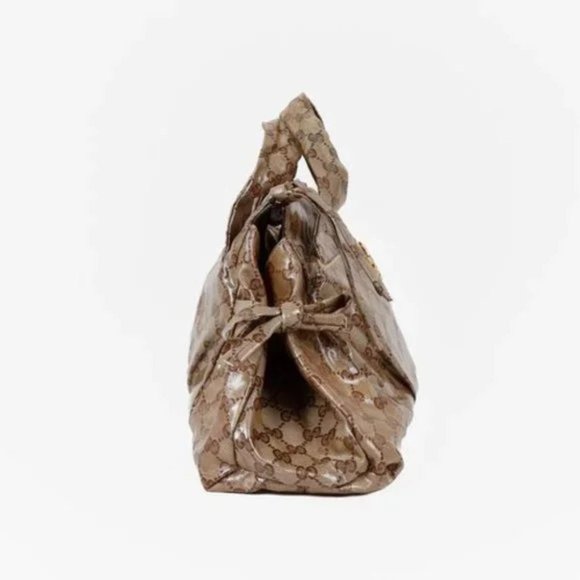 Gucci GG Monogram Crystal Hysteria Handbag - Picture 3 of 12